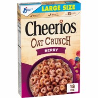 General Mills Cheerios Oat Crunch Berry Large Size Cereal