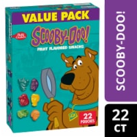 Scooby Doo Fruit Flavored Snack Treat Pouches