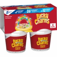 Lucky Charms Gluten Free Cereal with Marshmallows, 1.7 OZ Single Serve  Cereal Cup (Pack of 12)