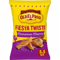 Old El Paso Cinnamon Churro Fiesta Twists Crispy Corn Snacks Chips Bag