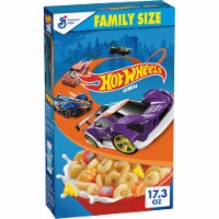 General Mills Hot Wheels Family Size Cereal Perspective: Main