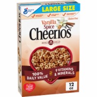 Cheerios Vanilla Spice Heart Healthy Gluten Free Breakfast Cereal