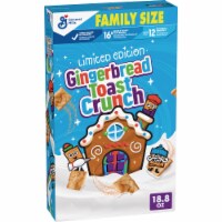 Gingerbread Toast Crunch Holiday Edition Breakfast Cereal Perspective: Main