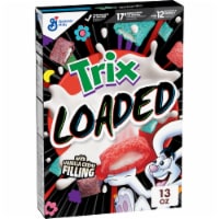 Trix Loaded Crispy Crème Filled Breakfast Cereal Perspective: Main