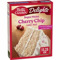 Betty Crocker Delights Super Moist Cherry Chip Cake Mix Perspective: Main
