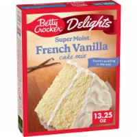 Betty Crocker Delights Super Moist French Vanilla Flavored Cake Mix