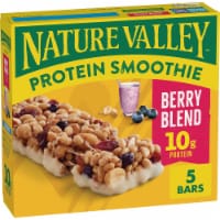 Nature Valley Protein Smoothie Berry Blend Snack Bars Perspective: Main