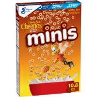 Honey Nut Cheerios Minis Breakfast Cereal Perspective: Main