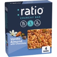 Ratio Vanilla Almond With Chocolate Crunchy Keto Friendly Protein Bars Perspective: Main