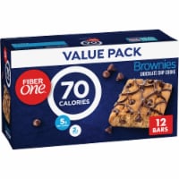 Fiber One 70 Calorie Chocolate Chip Cookie Brownies Perspective: Main