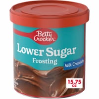 Betty Crocker Lower Sugar Milk Chocolate Flavored Frosting Perspective: Main