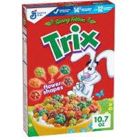 Trix Spring Edition Flower Shapes Fruity Breakfast Cereal Perspective: Main
