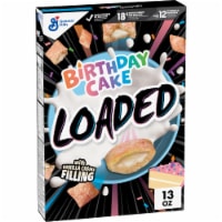 General Mills Birthday Cake Loaded Large Size Cereal Perspective: Main