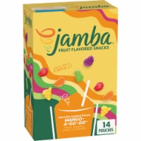 Jamba Mango-A-Go-Go Smoothie Inspired Fruit Flavored Snacks Perspective: Main