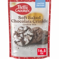 Betty Crocker Limited Edition Soft Baked Chocolate Crinkle Cookie Mix Perspective: Main