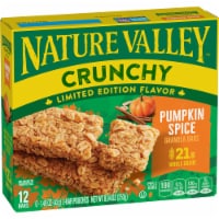 Nature Valley Pumpkin Spice Crunchy Granola Bars Perspective: Main