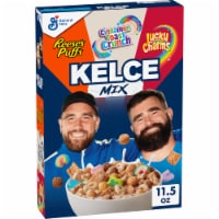 Kelce Mix Cereal with REESE'S PUFFS Cinnamon Toast Crunch & Lucky Charms Perspective: Main