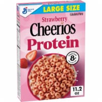 General Mills Strawberry Cheerios Protein Large Size Cereal Perspective: Main