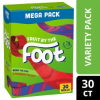 Fruit By the Foot Berry Tie-Dye and Strawberry Tie-Dye Fruit Flavored Snacks