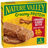 Nature Valley Creamy Protein Cinnamon Almond Butter Snack Bars Perspective: Main