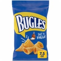 Bugles Salt and Vinegar Crispy Corn Snacks Perspective: Main