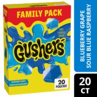 Gushers Fruit Flavored Snacks Family Pack Perspective: Main