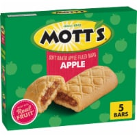 Mott's Apple Flavor Soft Baked Apple Filled Bars Perspective: Main