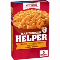 Hamburger Helper Deluxe Cheeseburger Macaroni Pasta & Cheesy Sauce Mix