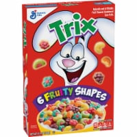 Trix Fruit Flavored Crispy Corn Puffs Whole Grain Breakfast Cereal
