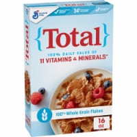 General Mills Total Wheat Flakes Cereal Perspective: Main