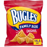 Bugles Original Flavor Crispy Corn Snacks Family Size Pantry Chips Individual Snack Bag
