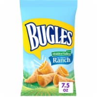 Bugles Crispy Corn Snacks Hidden Valley Ranch Flavor Snack Bag