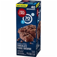 Fiber One 70 Calorie Brownies Chocolate Fudge Snack Bars