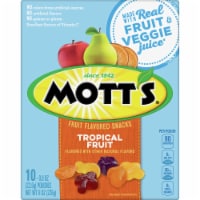 Mott's Tropical Fruit Flavored Snacks Perspective: Main