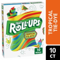 Fruit Roll Ups Gluten Free Tropical Tie Die Fruit Flavored Snacks