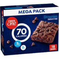 Fiber One 70 Calorie Brownies Chocolate Fudge Snack Bars