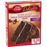 Betty Crocker Super Moist Triple Chocolate Fudge Cake Mix