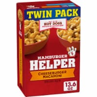 Hamburger Helper™ Cheeseburger Macaroni Made With Real Cheese Twin Pack Perspective: Main