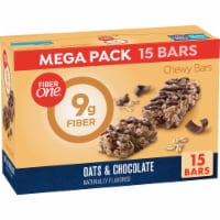 Fiber One Chewy Bars Oats & Chocolate Fiber Snacks Mega Pack