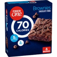 Fiber One 70 Calorie Brownies Chocolate Fudge Snack Bars