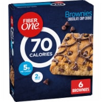Fiber One 70 Calorie Chocolate Chip Cookie Brownies Perspective: Main