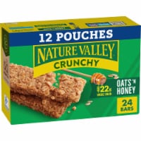 Nature Valley Sweet & Salty Nut Oats & Honey Crunchy Granola bars Perspective: Main
