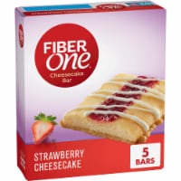 Fiber One Strawberry Cheesecake Bars Low Net Carb Low Sugar Healthy Dessert Snacks Perspective: Main