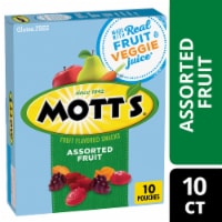 Mott's Assorted Fruit Flavored Snacks, 10 ct / 0.8 oz - Fry's Food Stores