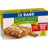 Nature Valley Whole Grain - Cinnamon Brown Sugar Soft-Baked Oatmeal Squares Breakfast Healthy Snacks