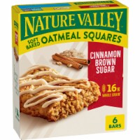 Nature Valley Soft Baked Oatmeal Squares Cinnamon Brown Sugar Bars