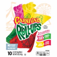 Fruit Roll-Ups Carnival Fruit Flavored Snacks Perspective: Main