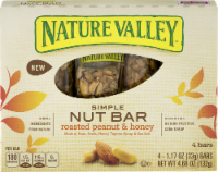 Nature Valley Simple Nut Bar Roasted Peanut & Honey Bars Perspective: Main