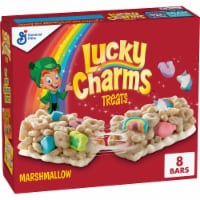 Lucky Charms Marshmallow St. Patrick's Day Cereal Treat Bars, 8 ct / 6.8 oz  - Fry's Food Stores