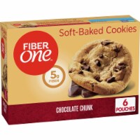 Fiber One Chocolate Chunk Soft Baked Cookies Perspective: Main